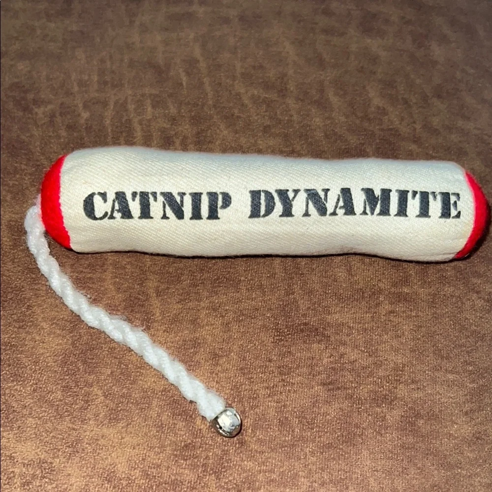 Catnip Dynamite Jingle Bell Cat Toy